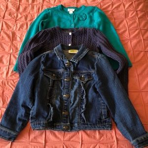 Polo/Crazy 8/1989 Place - Girl sweaters and Jacket